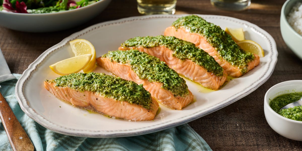 Restaurant-Quality Pesto Salmon: Secretly Simple & Flavorful